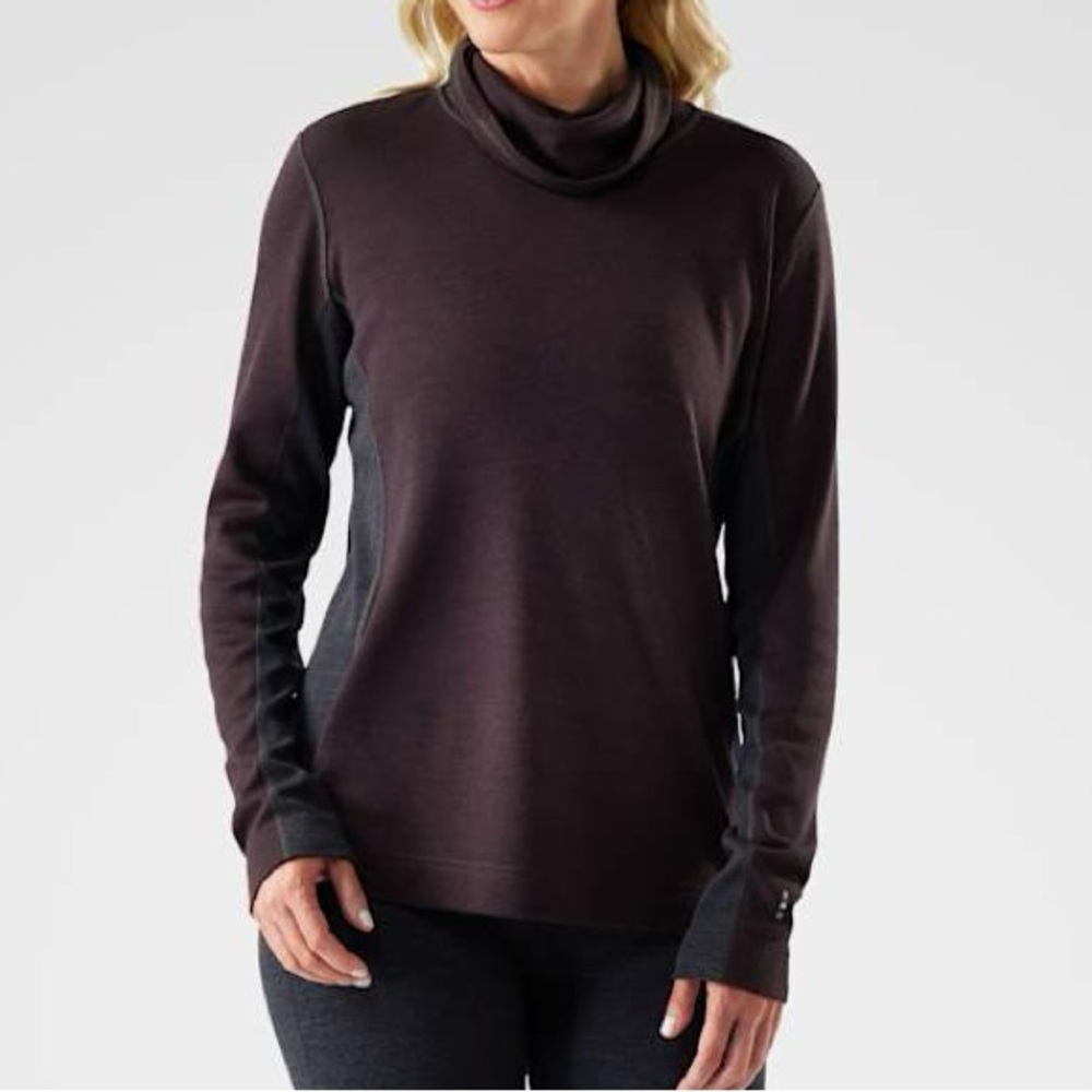 Smartwool Thermal Merino Mock Neck Sweater, W’s size Medium